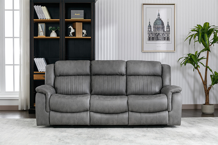 RC-7756 Tab Tarik Manual Skala Besar Sofa Reclining Sofa